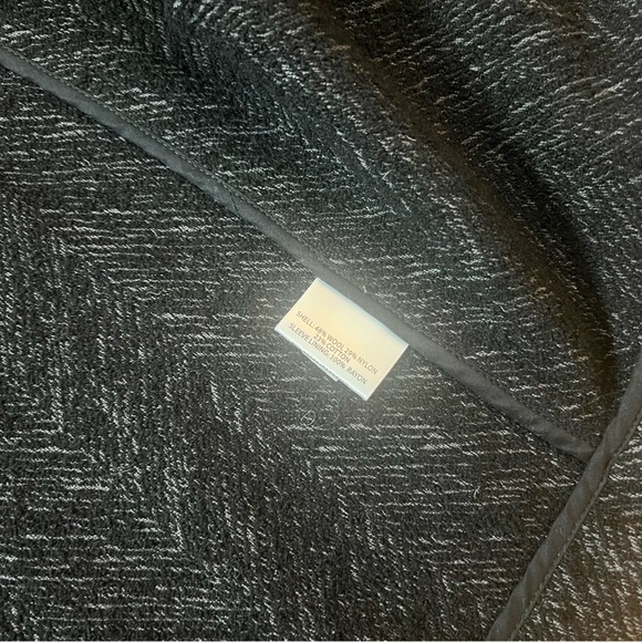 Eileen Fisher Sweater Shawl Open Front Cardigan Wool Blend Gray Size XL - Picture 9 of 9